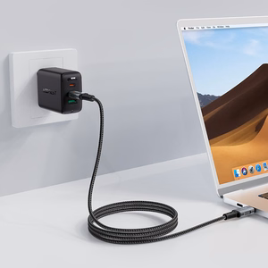 Acefast C4-03 Black USB-C - USB-C PD QC кабель 100W 5A 480Mb/s 2m - черный