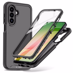 Tech-Protect Defense dėklas Samsung Galaxy A36 / A56 / A27 / A37 5G, matinis juodas