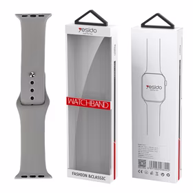 YESIDO WB44 SILIKONINIS DIRŽELIS FOR iWATCH L 42/44/45 (97+140) #34 BRICK mėlynas