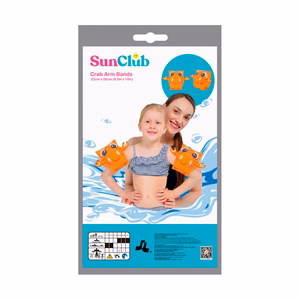 SUNCLUB pripučiamos plaukimo rankovės su krabo motyvu