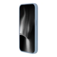 Satininis elegantiškas matinis dėklas Samsung Galaxy S22 mėlynas