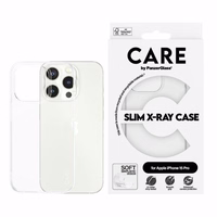 CARE by PanzerGlass plonas X-Ray dėklas telefonui iPhone 15 Pro - skaidrus