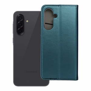 Dėklas Smart Magnetic Samsung A366 A36 5G tamsiai žalias