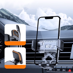 Joyroom JR-ZS283 automobilinis telefono laikiklis oro angai juodas