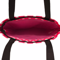 Pirkinių krepšys Wonder raštas 2 rožinė su taškeliais