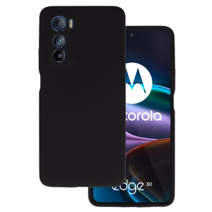 Dėklas silikoninis Lite Motorola Edge 30 (m) - juodas (m)