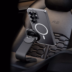 Rock Crystal skaidrus Series Magnetic Dėklas for Samsung Galaxy S26 Ultra skaidrus