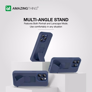 Amazing Thing Matte Pro magnetinis dėklas MagSafe 12FT IP156.7PMPBU iPhone 15 Pro Max mėlynas