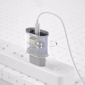 Dudao A14EUC PD 20W USB-C sieninis įkroviklis su kabeliu - baltas