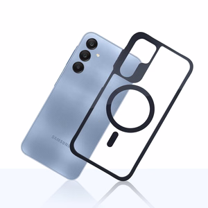 3mk Satin Armor Magnetinis dėklas telefonui Samsung Galaxy A25 5G - skaidrus