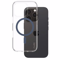 CARE by PanzerGlass Flagmano dėklas telefonui iPhone 16 Pro 6.3" mėlynas/mėlynas Magnetinis 1366