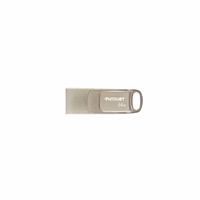 Patriot Memory Tab T560 64GB USB atmintukas Dual USB 120MB/s (PS64GT560DS5D) Sidabras