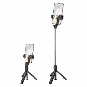 Borofone Selfie lazda BY13 Nube belaidė su tripod'u ir nuotolinio valdymo pulteliu juoda