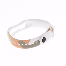 Moro dirželis Xiaomi Mi Band 5 / 6 silikoninis laikrodžio dirželis su raštu 6