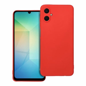 Minkštas dėklas telefonui SAMSUNG A06 5G raudonas