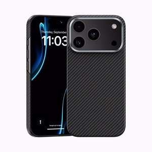 Benks Magnetic Armor Air Kevlar Чехол Metal Frame 600D (0070) для Iphone 17 Pro Max чёрный