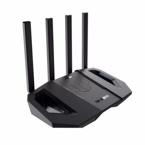 ASUS TUF-BE3600 belaidis maršrutizatorius Gigabitinis eternetas Dviguba juosta (2,4 GHz / 5 GHz) Juoda