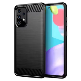 Anglies dėklas telefonui Samsung Galaxy A52/A52S (m) - juodas