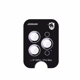 Joyroom JR-MFY0245 stiklinis apsauginis stiklas iPhone 15 Pro/15 Pro Max objektyvams – sidabrinės spalvos
