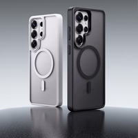 Rock Guard Touch Matinis Series Magnetic Dėklas for Samsung Galaxy S26 Plus juodas