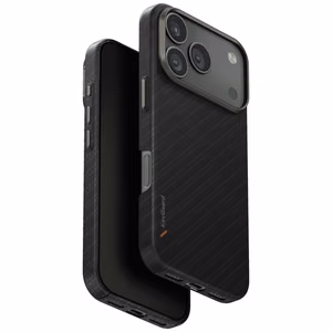 Uniq Keva EDGE Magclick įkrovimo dėklas telefonui iPhone 17 Pro - juodas