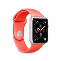PURO ICON dirželis Apple Watch 38/40 mm (koralinis)