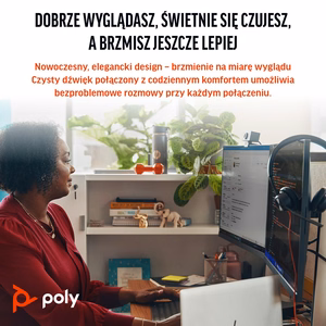 HP Poly „Poly Blackwire 3325 Stereo“ „Microsoft Teams“ sertifikuotos „USB-C“ ausinės + 3,5 mm kištukas + „USB-C/A“ adapteris