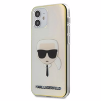Karl Lagerfeld įvairiaspalvis Karl's Head dėklas telefonui iPhone 12 mini