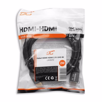 Etteri HDMI-HDMI kabelis (v2.1 | 8K | 2 m) juodas