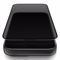 Uniq Optix privatumo grūdintas stiklas iPhone 15 Plus / 14 Pro Max su aplikatoriumi