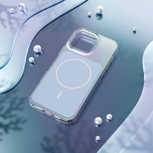 Etteri Hidden Pearl dėklas iPhone 16 6,1" šviesiai mėlynas