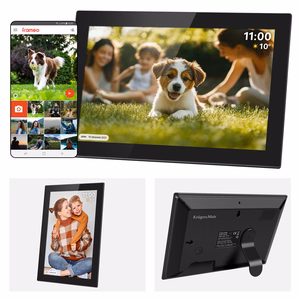 Kruger&Matz FRAMEO Wi-Fi skaitmeninis nuotraukų rėmelis, 10,1 col., juodas