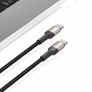 "Tech-Protect UltraBoost Evo" USB-C / USB-C PD kabelis 100W 5A 1 m - titano spalvos