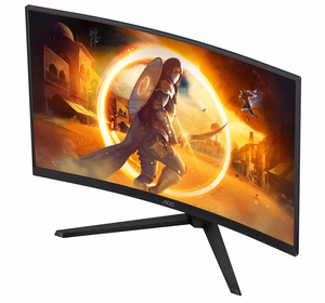 AOC G4 CQ32G4VE kompiuterio monitorius 80 cm (31.5") 2560 x 1440 pikselių Quad HD LCD juodas, pilkas