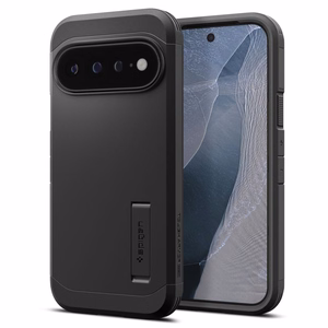 Spigen Tough Armor Mag MagSafe dėklas, skirtas Google Pixel 11 Pro XL, juodas