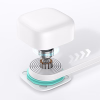 USAMS Tinklo įkroviklis 1xUSB-C su suvyniojamuoju USB-C laidu PD+QC 35W Gan Fast Charging baltas XMF Series CC202TC02 (US-CC202)