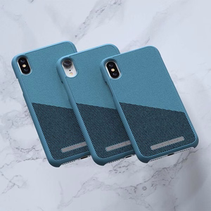 Nordic Elements Saeson Freja dėklas, skirtas iPhone XR, tamsiai melsvai žalias