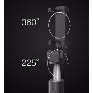 Tech-Protect L01S Bluetooth Selfie Stick with Tripod up to 70cm - Black