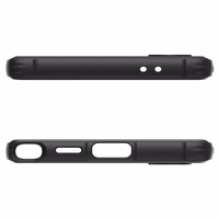 Spigen Rugged Armor dėklas telefonui Samsung Galaxy S24 Ultra - matinė juoda