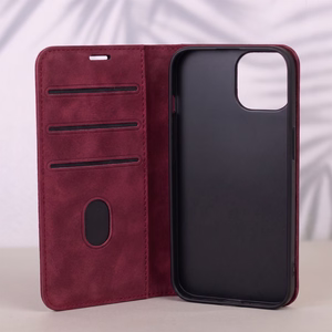 Smart Suede dėklas Honor 600 / Honor 600 Pro bordo