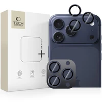 Tech-Protect Camring Fit+ kameros dangtelis, skirtas iPhone 14 Pro / Max / 15 Pro / Max / 16 Pro / Max / 17 Pro / Max – mėlynas