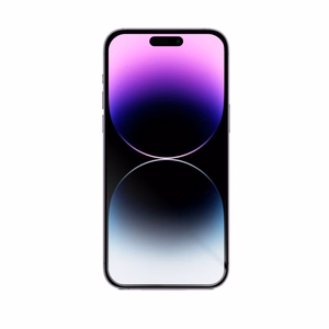 Forcell Lankstus Nano stiklas 5D skirtas iPhone 14 Pro Max juodas (Hot Bending) veikiantis pirštų atpaudų skaitytuvas