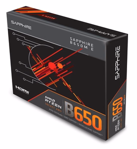 Sapphire B650M-E AMD B650 AM5 lizdas „micro ATX“