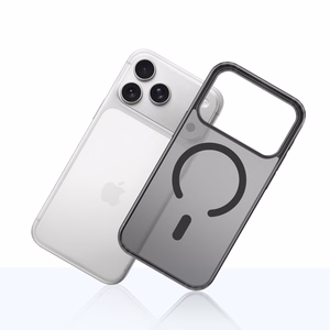 Dėklas 3mk Frosty MagCase Apple iPhone 17 Pro juodas