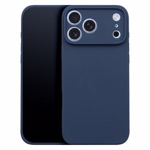 Silicon dėklas for iPhone 17 Pro Max 6,9" mėlynas atlantic