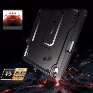 Tech-Protect Kevlar Pro dėklas iPad 10.9" 2022 - juodas