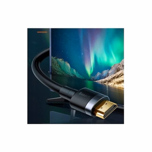 Baseus Cafule HDMI / HDMI 2.0 4K 60 Hz 3D 18 Gbps kabelis 2 m – juodas