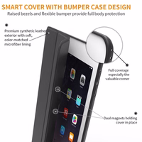 Tech-Protect SmartCase iPad 9.7'' 5 / 6 2017-2018 - juodas