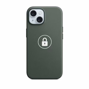 Telefono dėklas FineWoven iPhone 15 / Evergreen / pakuotėje