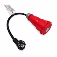 Adapteris Reach CEE 16A 400V į 220V Schuko